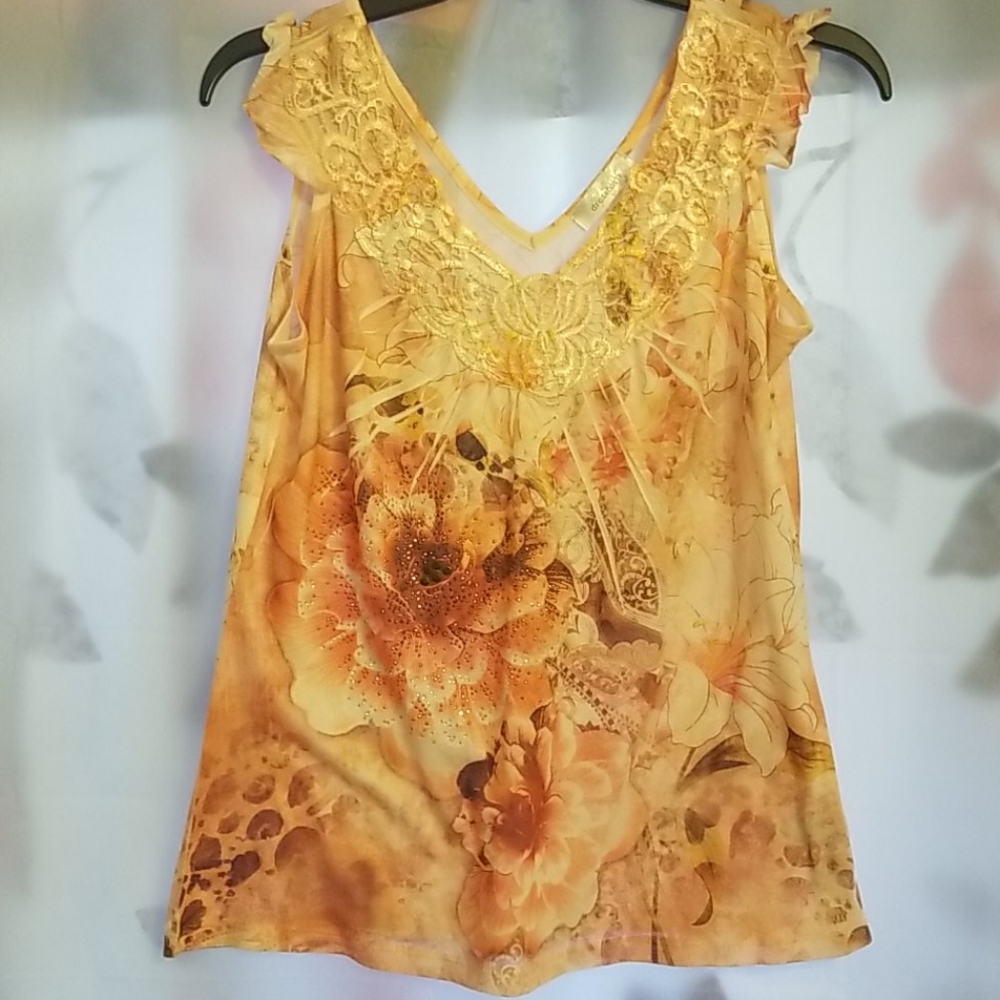 EUC Dressbarn Sleeveless Blouse